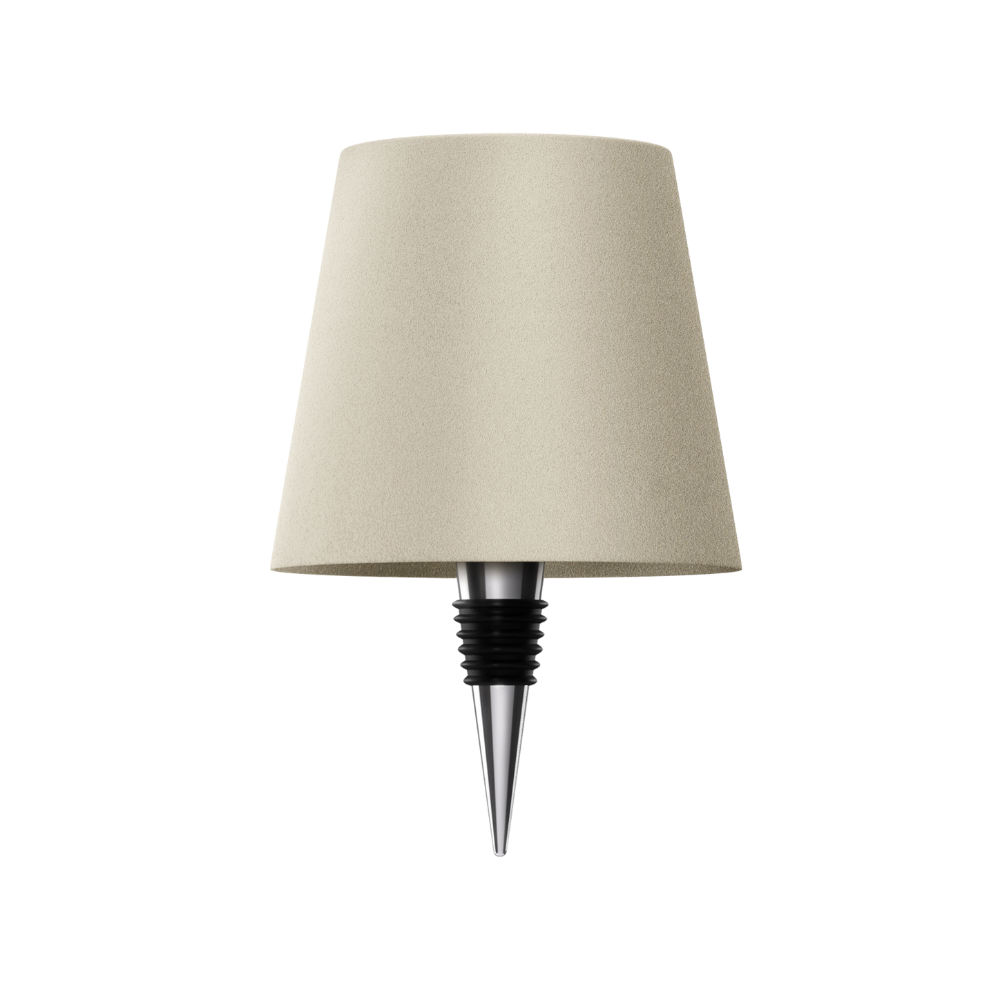 Flessenlamp Draadloos Oplaadbaar LED Zwart 3000K USB-C Tafellamp Wijnfles Bar Sfeerverlichting