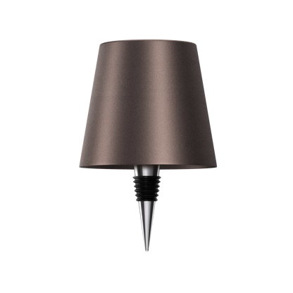 Flessenlamp Draadloos Oplaadbaar LED Zwart 3000K USB-C Tafellamp Wijnfles Bar Sfeerverlichting