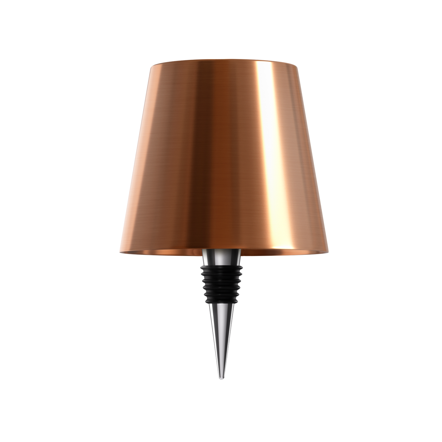Flessenlamp Draadloos Oplaadbaar LED Zwart 3000K USB-C Tafellamp Wijnfles Bar Sfeerverlichting