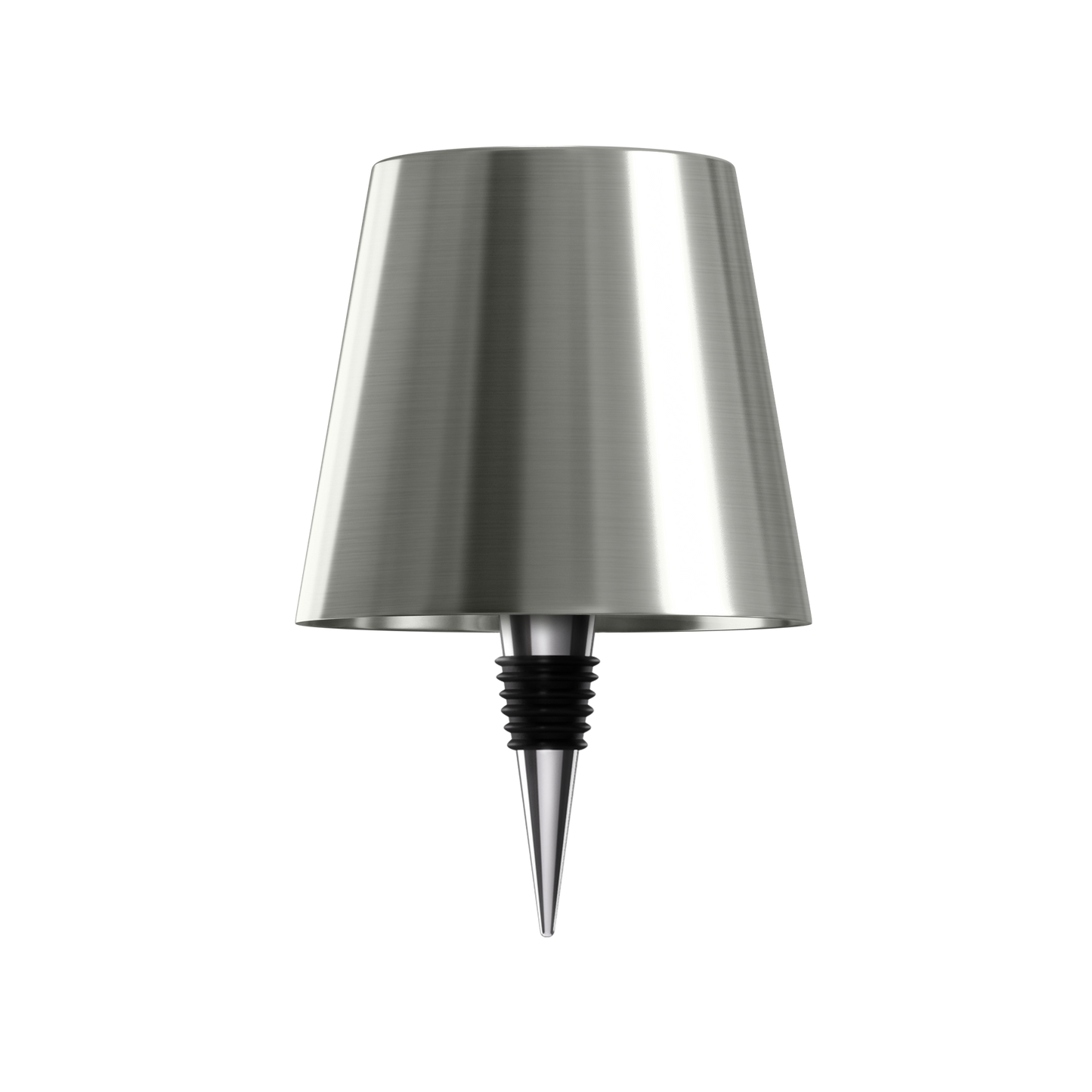 Flessenlamp Draadloos Oplaadbaar LED Zwart 3000K USB-C Tafellamp Wijnfles Bar Sfeerverlichting