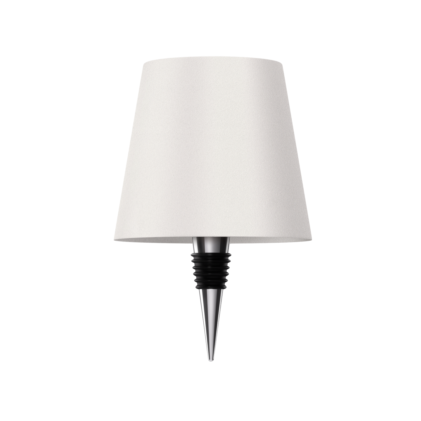 Flessenlamp Draadloos Oplaadbaar LED Zwart 3000K USB-C Tafellamp Wijnfles Bar Sfeerverlichting