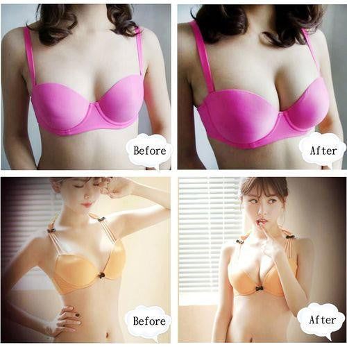 BH Pads Zwemkleding Vulling Push-Up Effect Zelfklevend Waterbestendig Ademend Comfortabel Naturel Zwart