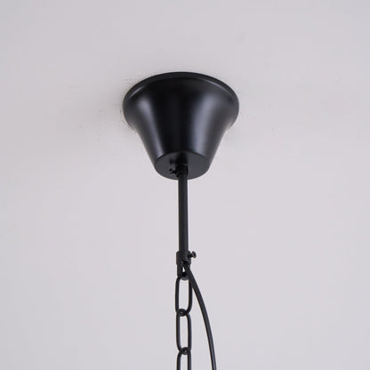 Barok Hanglamp met Glazen Kappen en Gouden Afwerking – Luxe Design Kroonluchter 3-Lichts