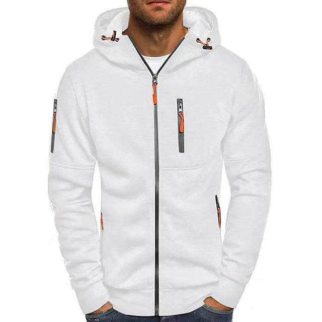 Heren Hoodie Bram | Comfortabele Ademende Stof met Zakken - StudioMarella