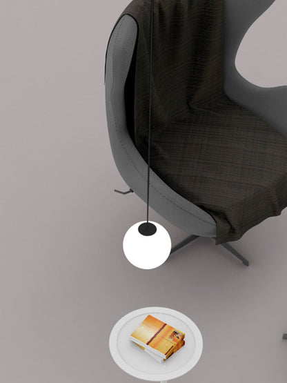 Architecturale Hanglamp met Opaal Glas — Messing of Zwart — Ø9-30cm — 100-200cm Hoogte