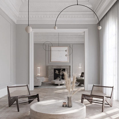 Hanglamp Messing Melkglas Plafond Minimalistisch Modern Scandinavisch Hal Eettafel Nachtkastje
