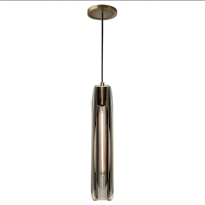 Post Moderne Messing Hanglamp Met K9 Kristal En Verstelbare Kabel