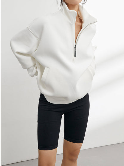 Dames Trui Lange Mouwen Sportief Comfortabel Jersey - StudioMarella