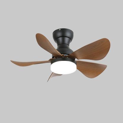 Plafondventilator met Geïntegreerde LED-verlichting Houteffect 74cm