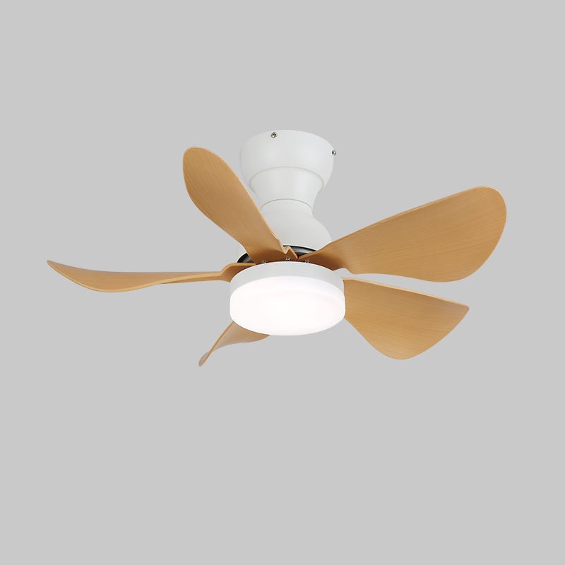 Plafondventilator met Geïntegreerde LED-verlichting Houteffect 74cm