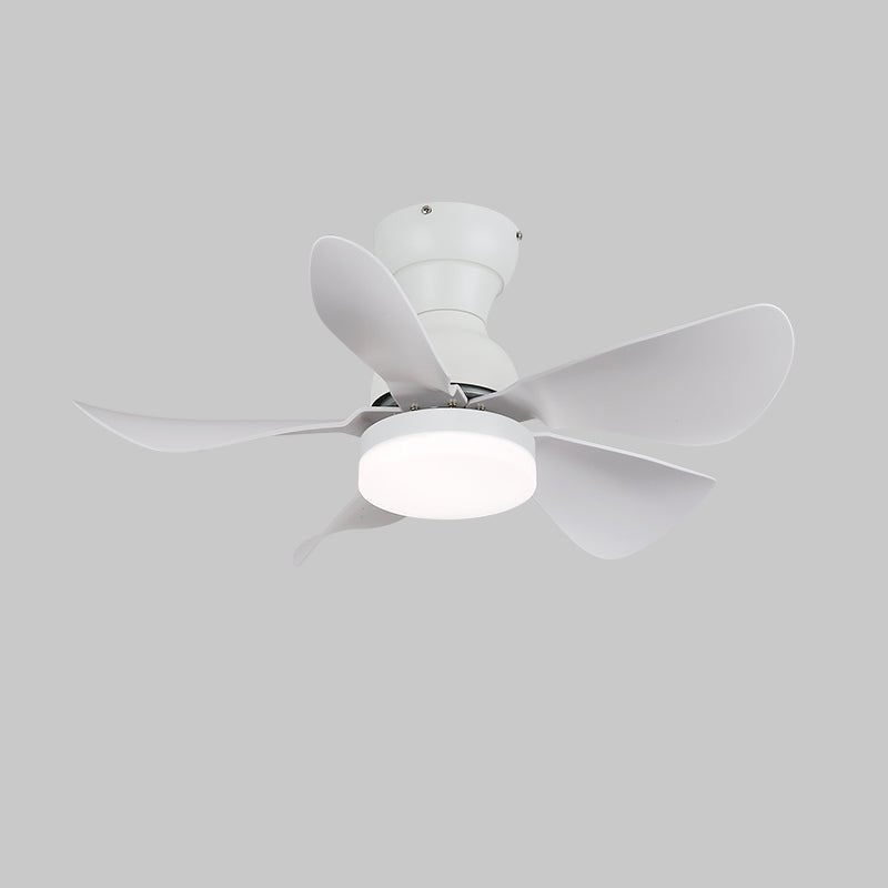 Plafondventilator met Geïntegreerde LED-verlichting Houteffect 74cm