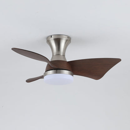 Moderne Plafondventilator met Verlichting – Houtnerf – Ø55 cm – Afstandsbediening – 6 Snelheden