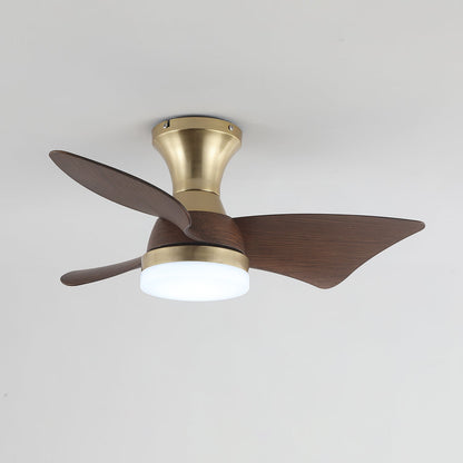 Moderne Plafondventilator met Verlichting – Houtnerf – Ø55 cm – Afstandsbediening – 6 Snelheden