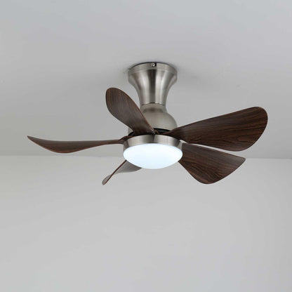 Plafondventilator Novaro Hout met Verlichting – Stille DC-Motor – Elegante Scandinavische Design