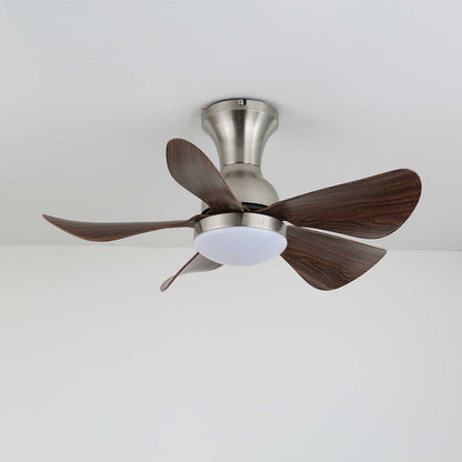 Plafondventilator Novaro Hout met Verlichting – Stille DC-Motor – Elegante Scandinavische Design
