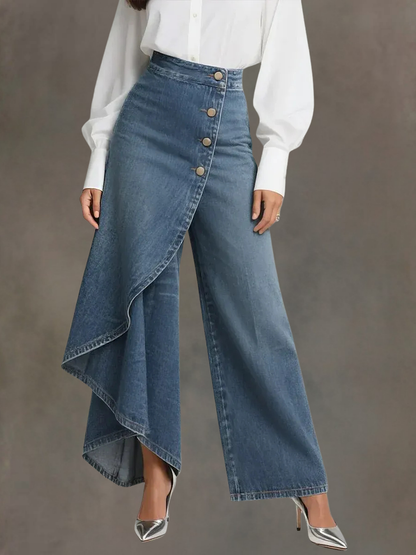 Brenyn | Stijlvolle Hoge Taille Flared Broek Dames 1