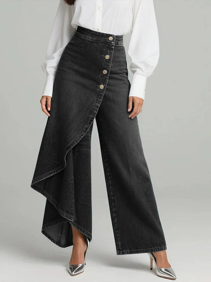 Brenyn | Stijlvolle Hoge Taille Flared Broek Dames 3