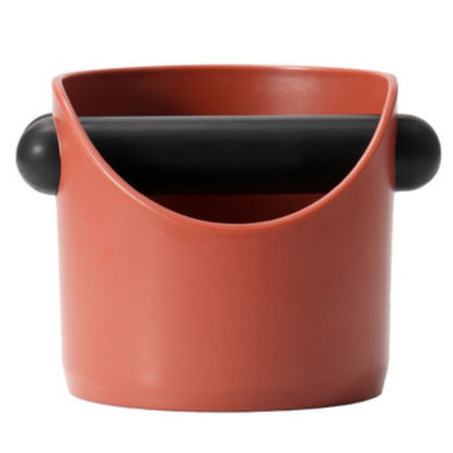 Koffiekloppot Modern Design ABS Kunststof Mat Afwerking Antislipbodem Verwijderbare Klopstang Professioneel Thuis Café Barista Espresso Dik Afval Opvang Accessoire