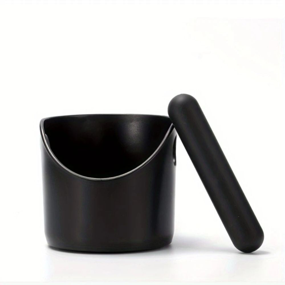 Koffiekloppot Modern Design ABS Kunststof Mat Afwerking Antislipbodem Verwijderbare Klopstang Professioneel Thuis Café Barista Espresso Dik Afval Opvang Accessoire