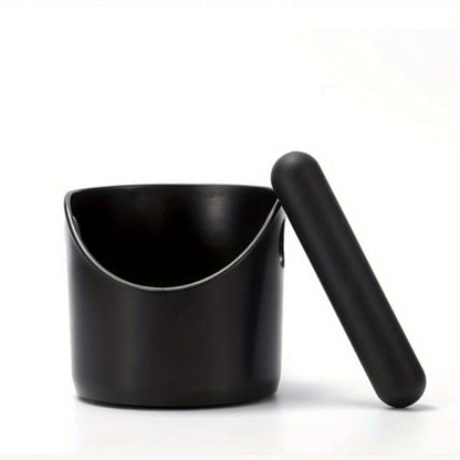 Koffiekloppot Modern Design ABS Kunststof Mat Afwerking Antislipbodem Verwijderbare Klopstang Professioneel Thuis Café Barista Espresso Dik Afval Opvang Accessoire
