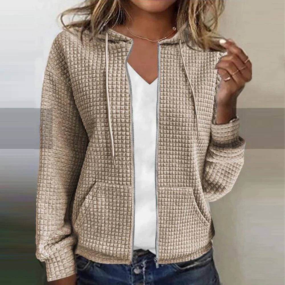 Waterdichte Horizon Jas met Verfijnd Silhouet voor Dames