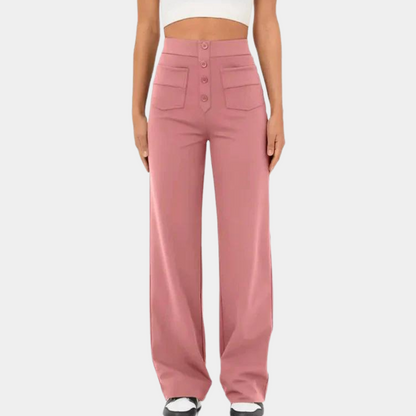 Hoge Taille Damesbroek Comfortabel Zittend Model - StudioMarella