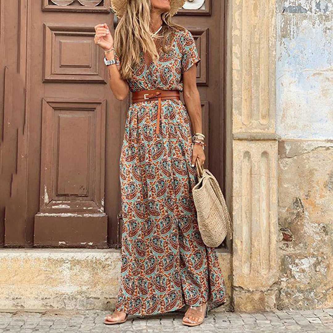 Boho Jurk Zomerse Stijl Vrouwelijk Elegant