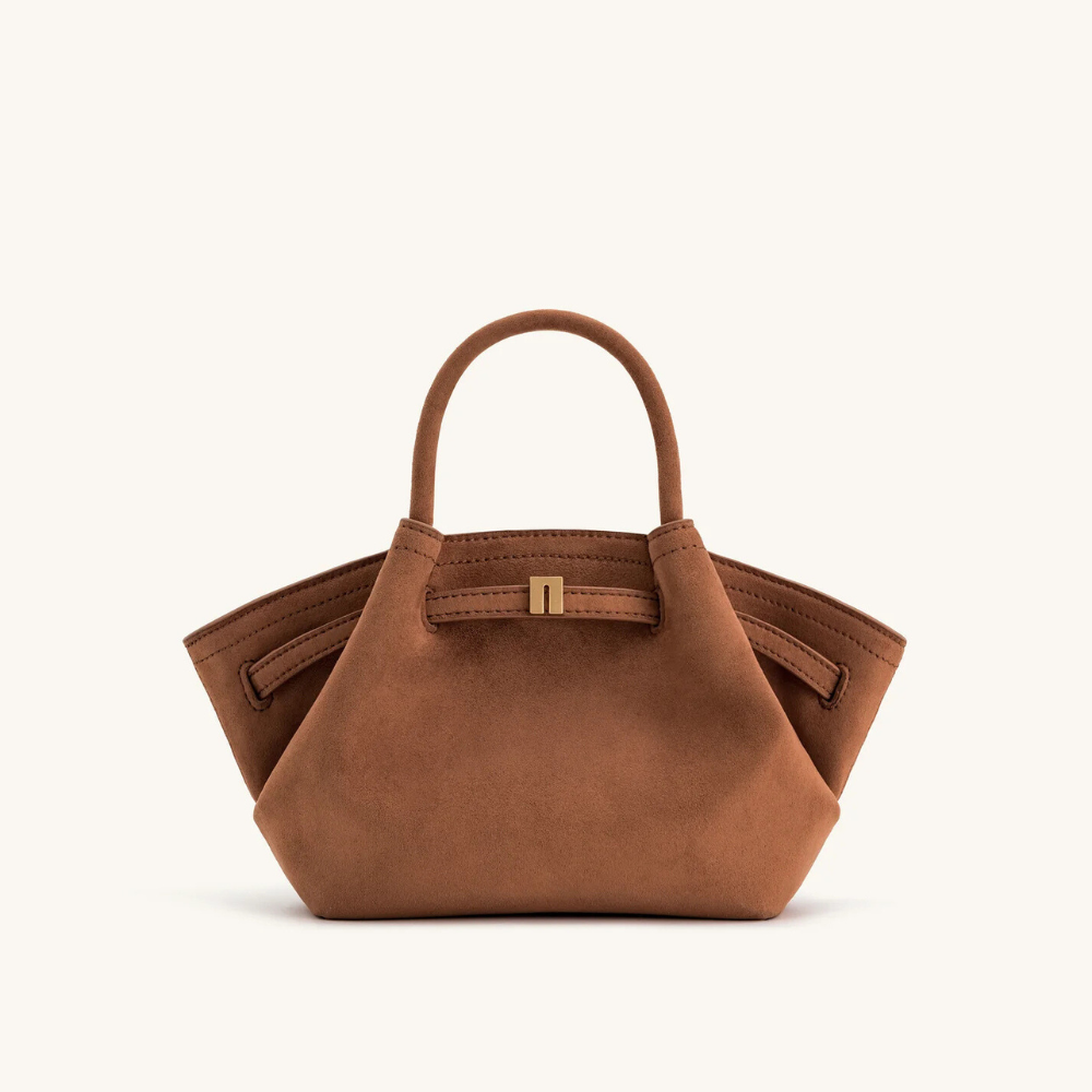 Vegan Mini Handtas Suède - Elegant en Compact