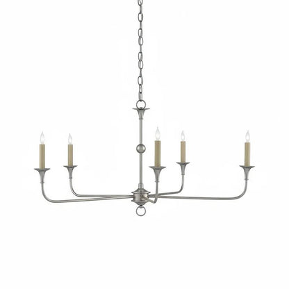 Kaarslamp Kroonluchter Messing Metaal Goud Zwart Wit Nikkel Woonkamer Eetkamer 5 6 Armen Hanglamp Vintage Kaarsenkroonluchter