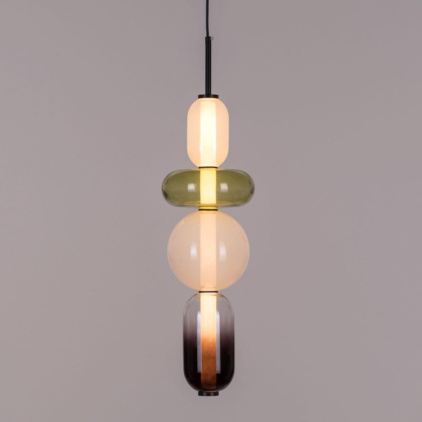 Hanglamp Gekleurd Glas Acryl LED Dimbaar Metaal 16-18cm 8 Modellen Woonkamer Eetkamer Modern