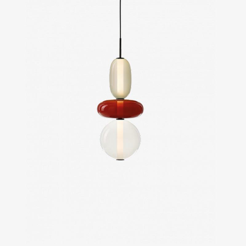 Hanglamp Gekleurd Glas Acryl LED Dimbaar Metaal 16-18cm 8 Modellen Woonkamer Eetkamer Modern