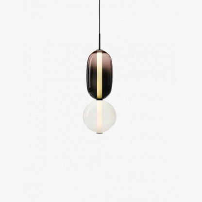 Hanglamp Gekleurd Glas Acryl LED Dimbaar Metaal 16-18cm 8 Modellen Woonkamer Eetkamer Modern
