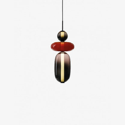 Hanglamp Gekleurd Glas Acryl LED Dimbaar Metaal 16-18cm 8 Modellen Woonkamer Eetkamer Modern