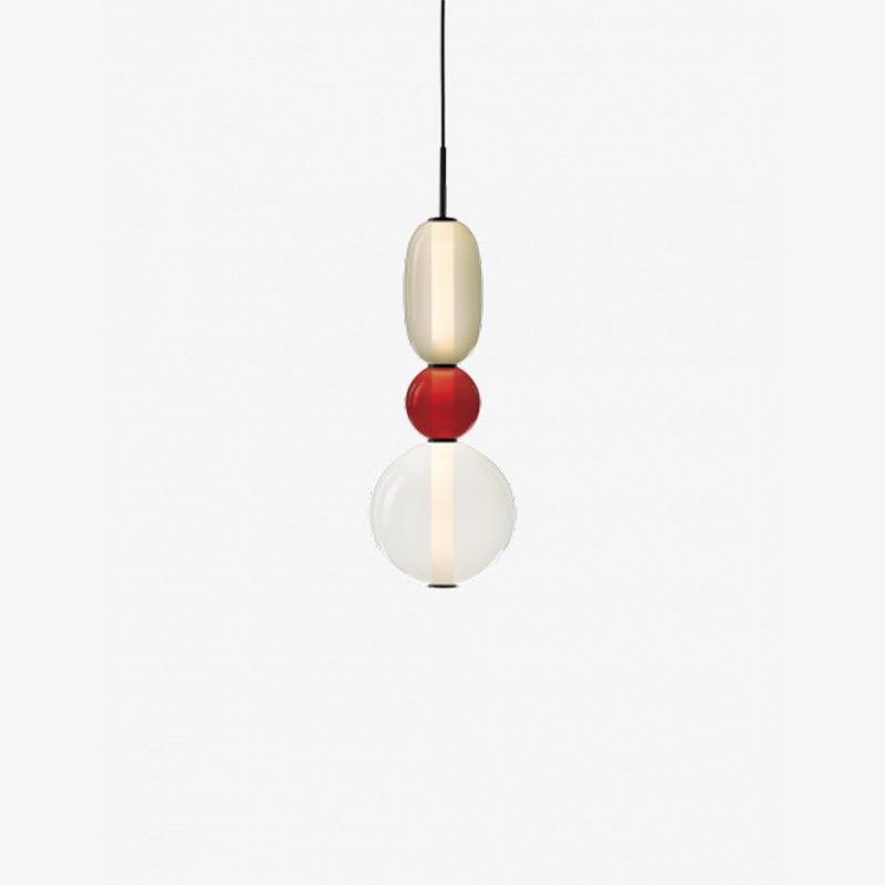 Hanglamp Gekleurd Glas Acryl LED Dimbaar Metaal 16-18cm 8 Modellen Woonkamer Eetkamer Modern