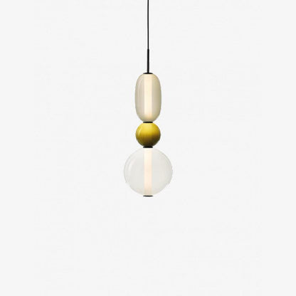 Hanglamp Gekleurd Glas Acryl LED Dimbaar Metaal 16-18cm 8 Modellen Woonkamer Eetkamer Modern