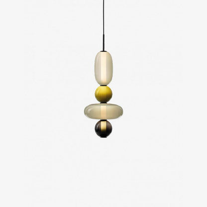 Hanglamp Gekleurd Glas Acryl LED Dimbaar Metaal 16-18cm 8 Modellen Woonkamer Eetkamer Modern