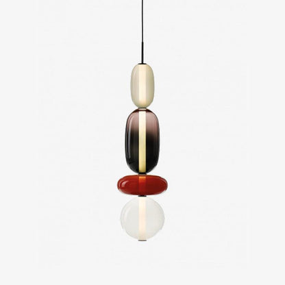 Hanglamp Gekleurd Glas Acryl LED Dimbaar Metaal 16-18cm 8 Modellen Woonkamer Eetkamer Modern