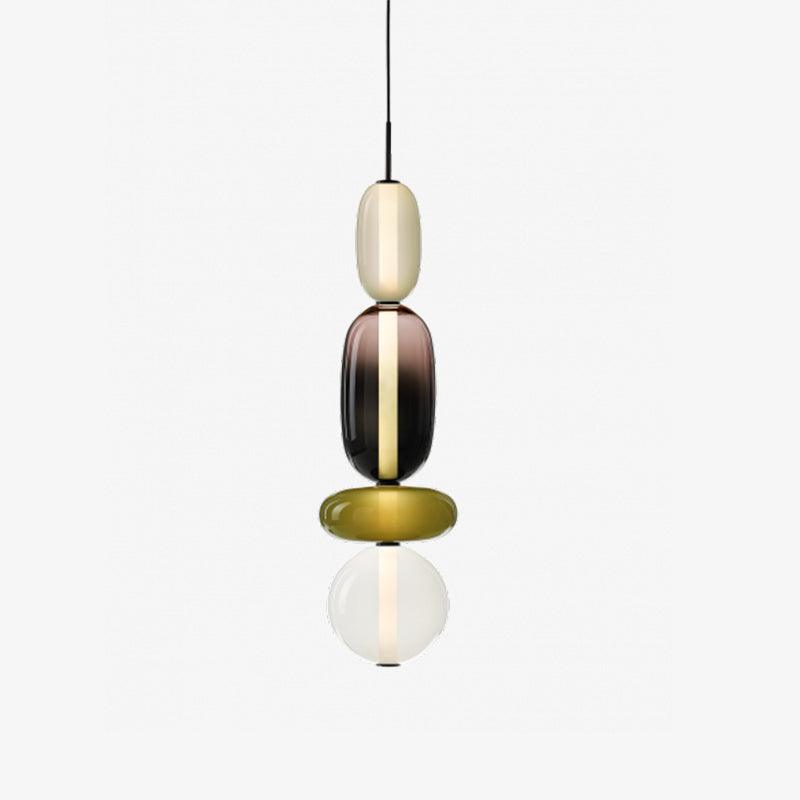 Hanglamp Gekleurd Glas Acryl LED Dimbaar Metaal 16-18cm 8 Modellen Woonkamer Eetkamer Modern
