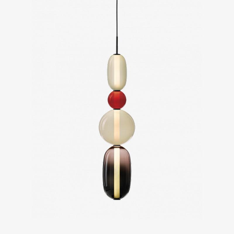 Hanglamp Gekleurd Glas Acryl LED Dimbaar Metaal 16-18cm 8 Modellen Woonkamer Eetkamer Modern