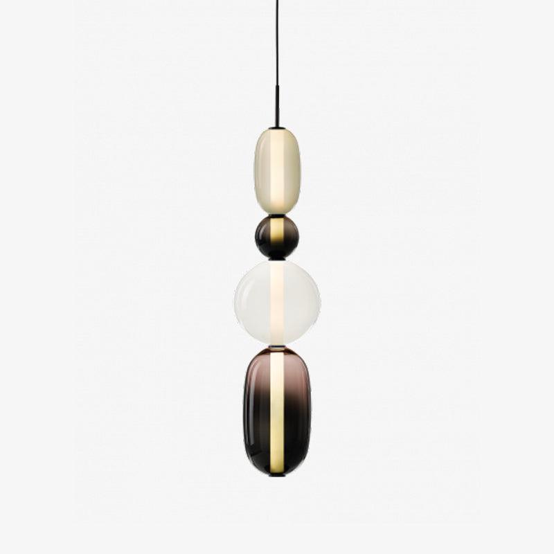 Hanglamp Gekleurd Glas Acryl LED Dimbaar Metaal 16-18cm 8 Modellen Woonkamer Eetkamer Modern