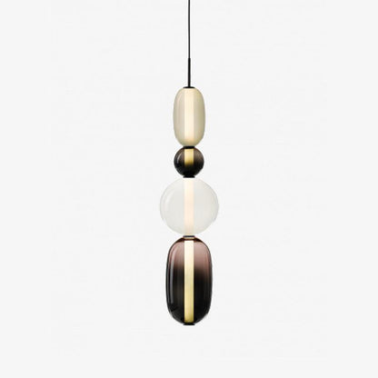 Hanglamp Gekleurd Glas Acryl LED Dimbaar Metaal 16-18cm 8 Modellen Woonkamer Eetkamer Modern