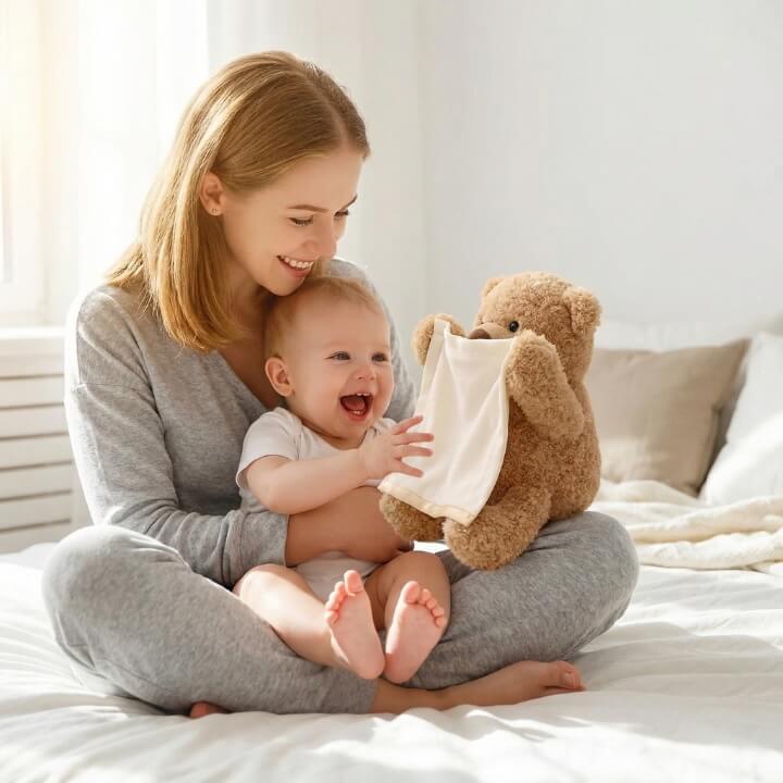Interactieve Speelgoedbeer met Verstoppertje voor Baby's en Peuters | Spraak & Beweging