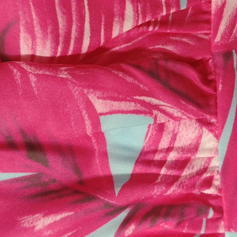 Zomerjurk Bloemenprint Vrouwelijk Comfortabel