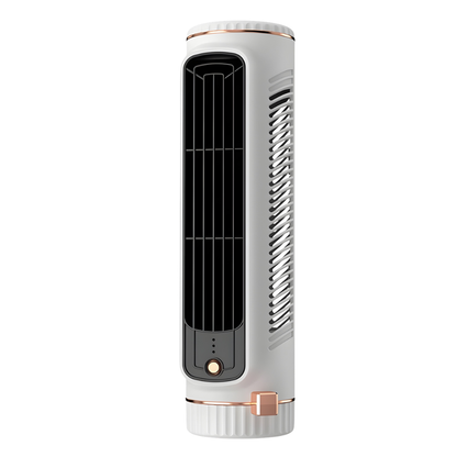 Torenventilator Bladeloos Design USB Tafelventilator met 60° Oscillatie voor Bureau en Kantoor