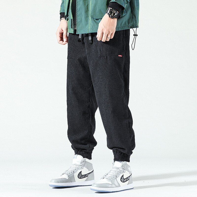 Heren Jogger Blauwe Vintage Denim Broek