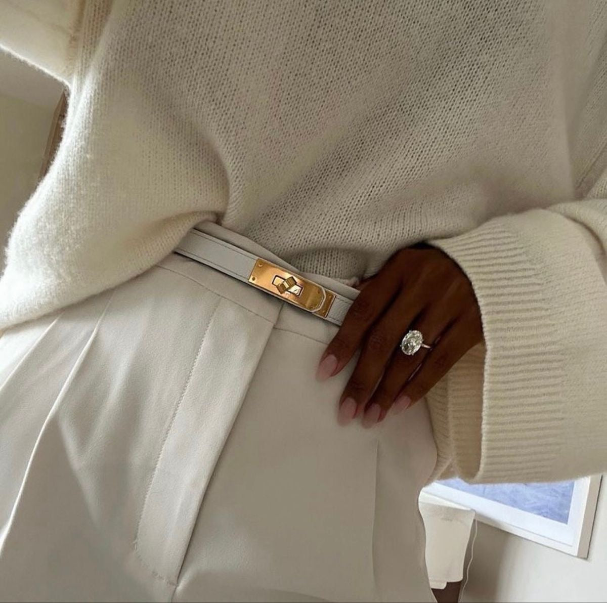 Dames Riem Luxe Stijlvol Leer