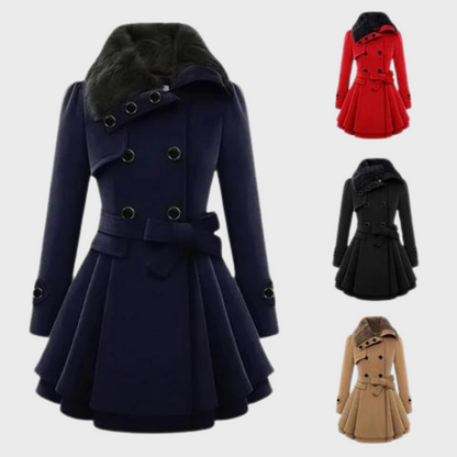 Damesjas Warm en Elegante Winterjas