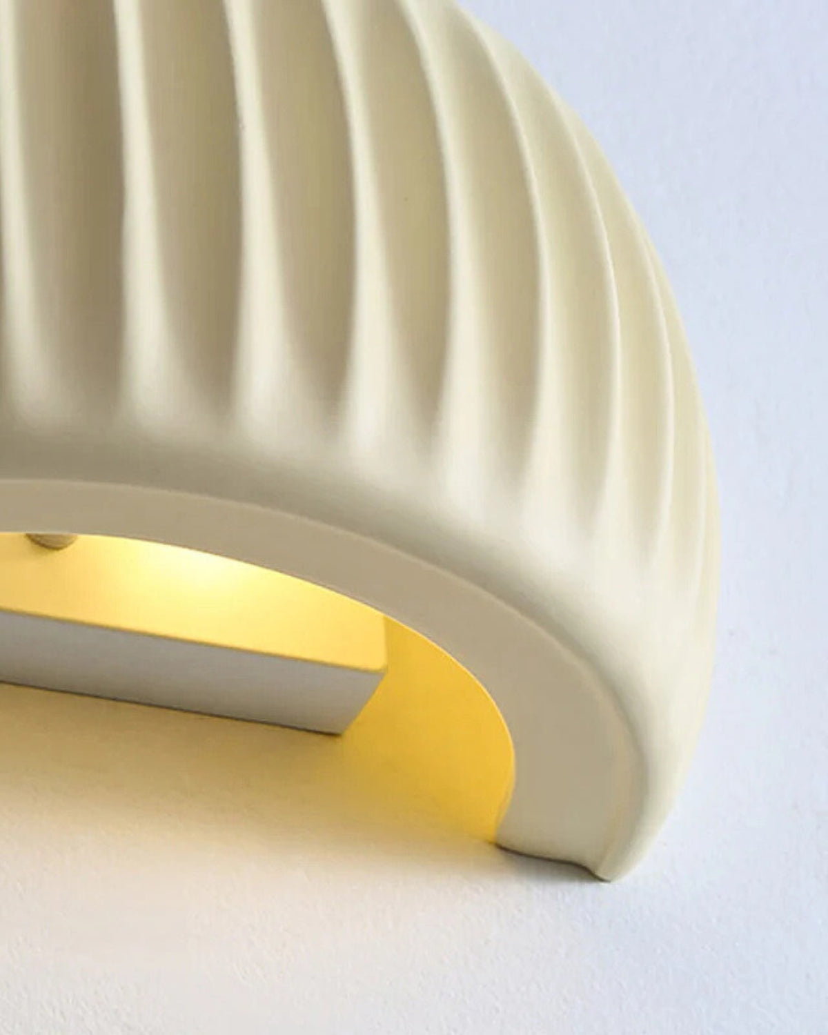 Wandlamp met Golvende Textuur in Natuurlijke Aardtinten voor Sfeervolle Verlichting | Moderne Wandverlichting Ambachtelijk Design Warm Licht Omhoog en Omlaag