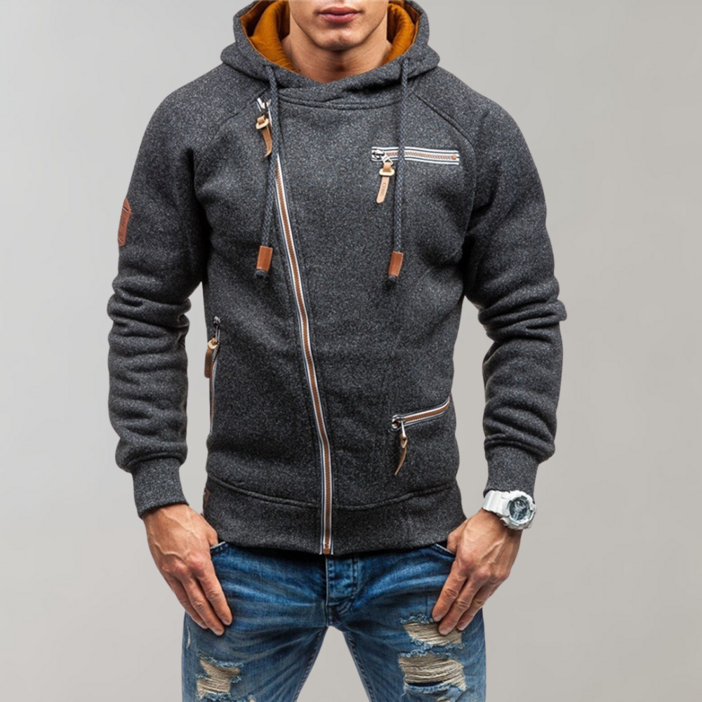 Zachte Hoodie met Ritssluiting Comfortabel voor Dagelijks Gebruik