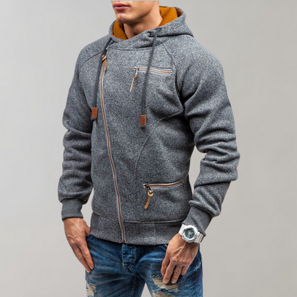 Zachte Hoodie met Ritssluiting Comfortabel voor Dagelijks Gebruik